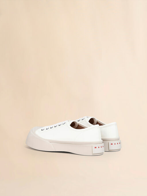 White nappa leather Pablo sneaker - Sneakers