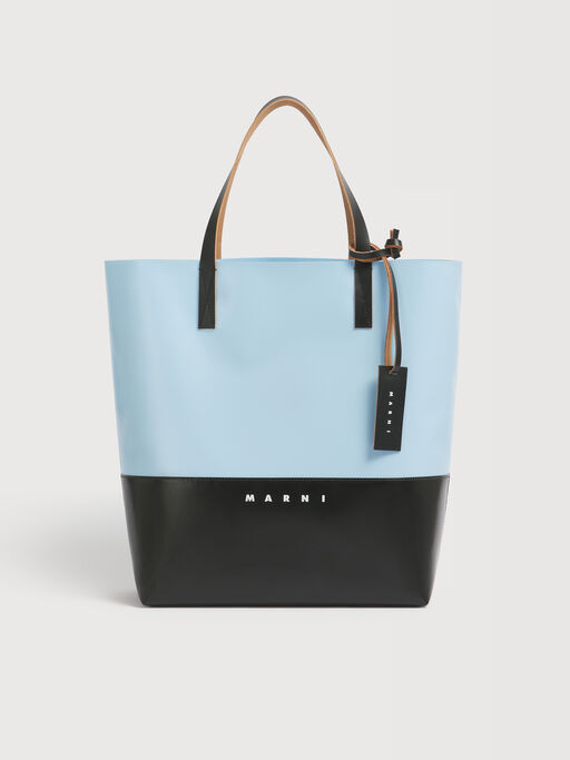 Black and light blue open shopper with Marni tag - Shopping Bags