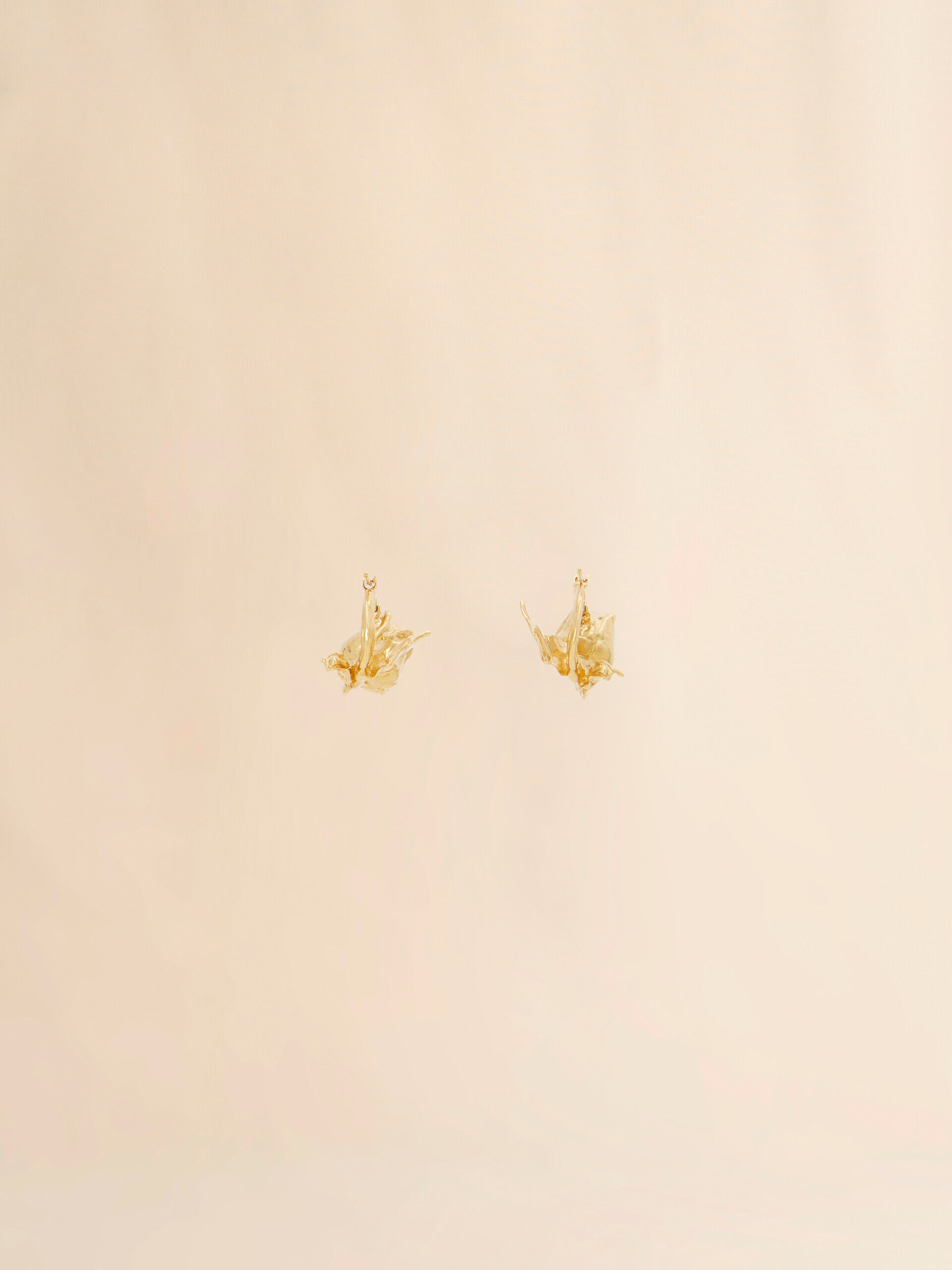 Gold Tulip earrings | Marni