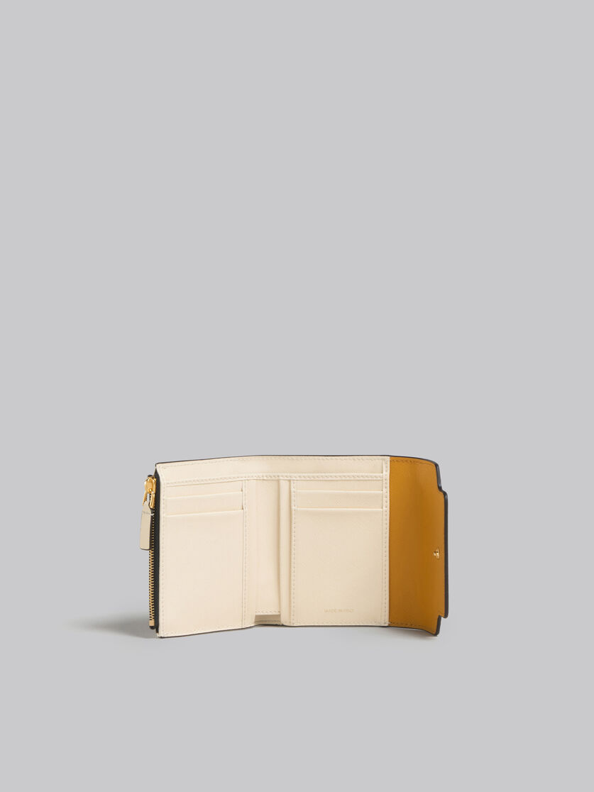 ライトグリーン、ホワイト、ブラウン サフィアーノレザー製ウォレット - 財布 - Image 2