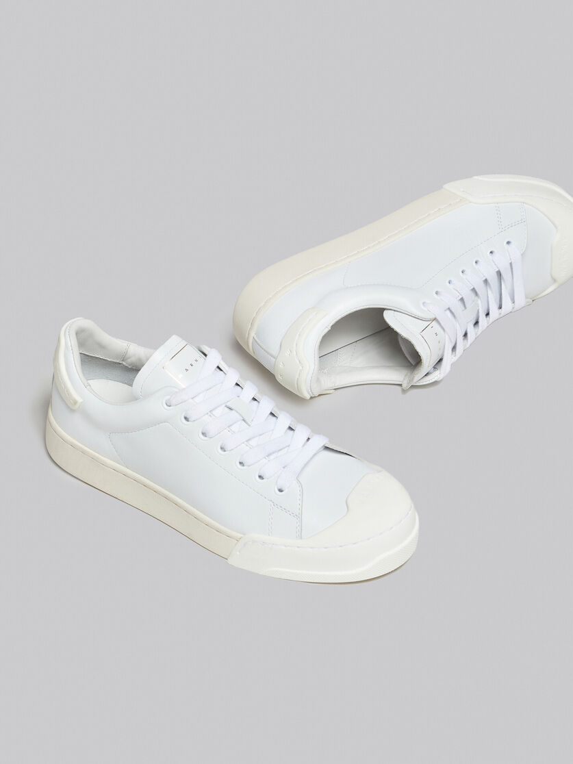 Sneaker Dada Bumper in pelle bianca - Sneakers - Image 5