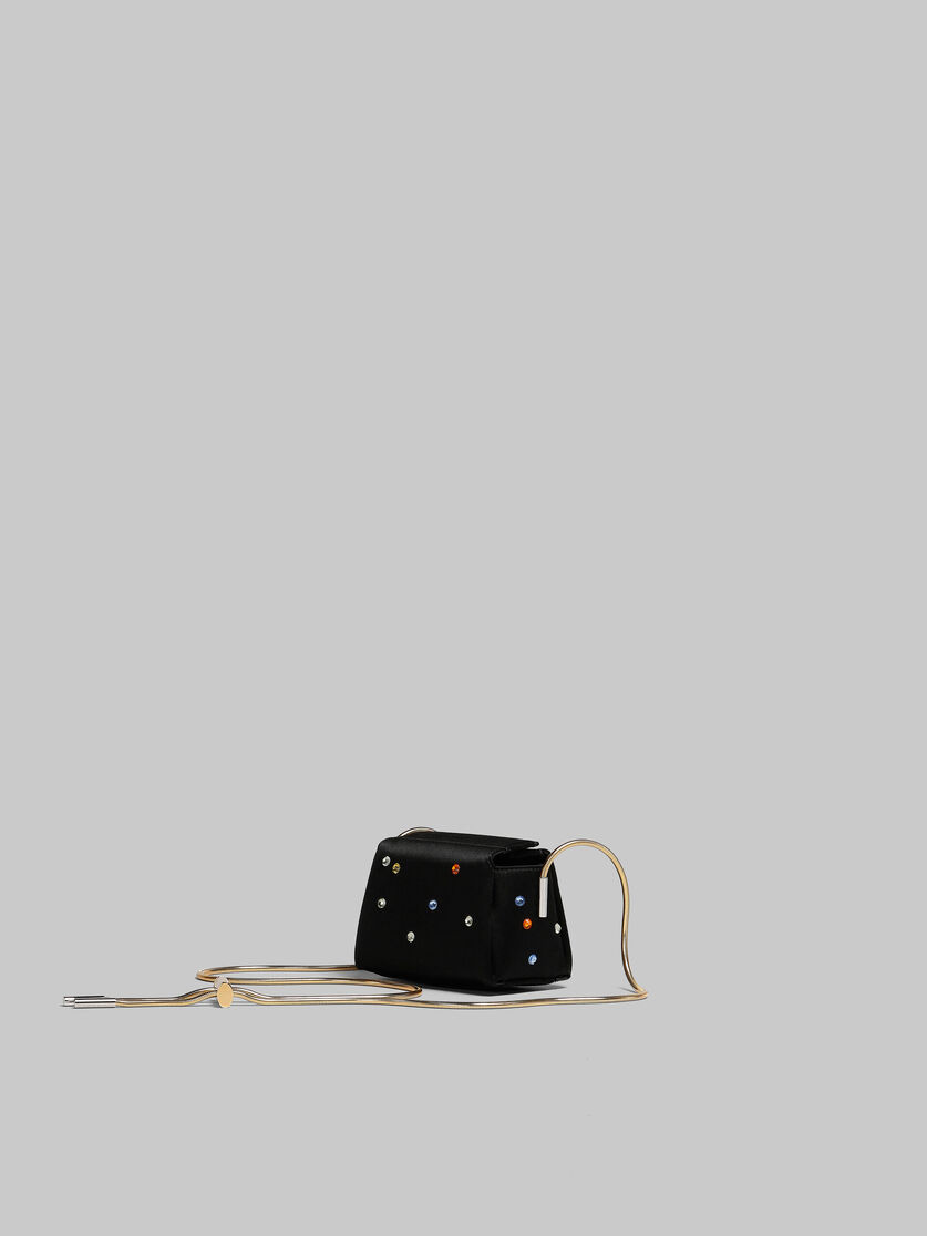 Toggle Mini Bag in fuchsia satin - Shoulder Bag - Image 3