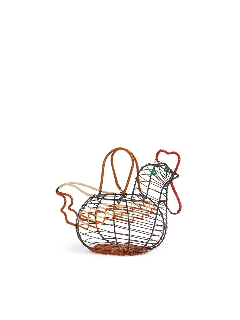 Black Marni Market Wire Egg Basket - Accessories - Image 2