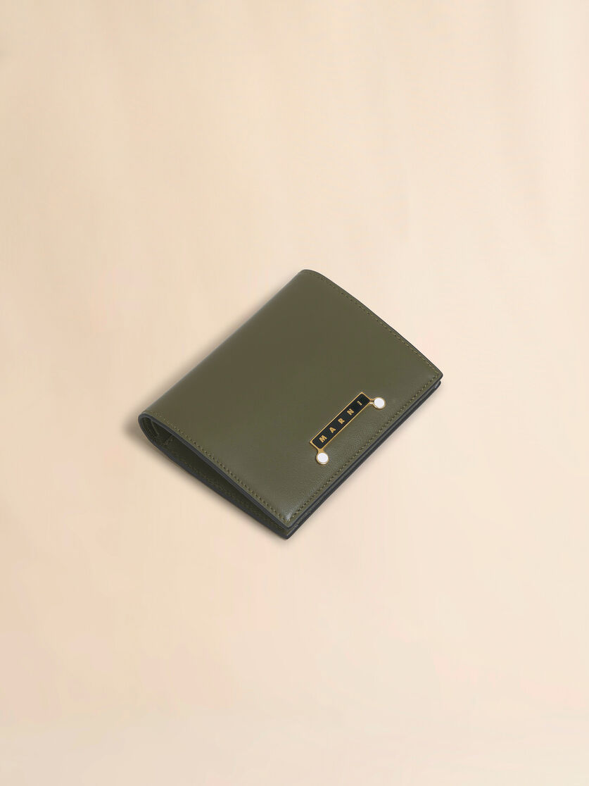ブラウン レザー製 Envelope 二つ折りウォレット - 財布 - Image 5