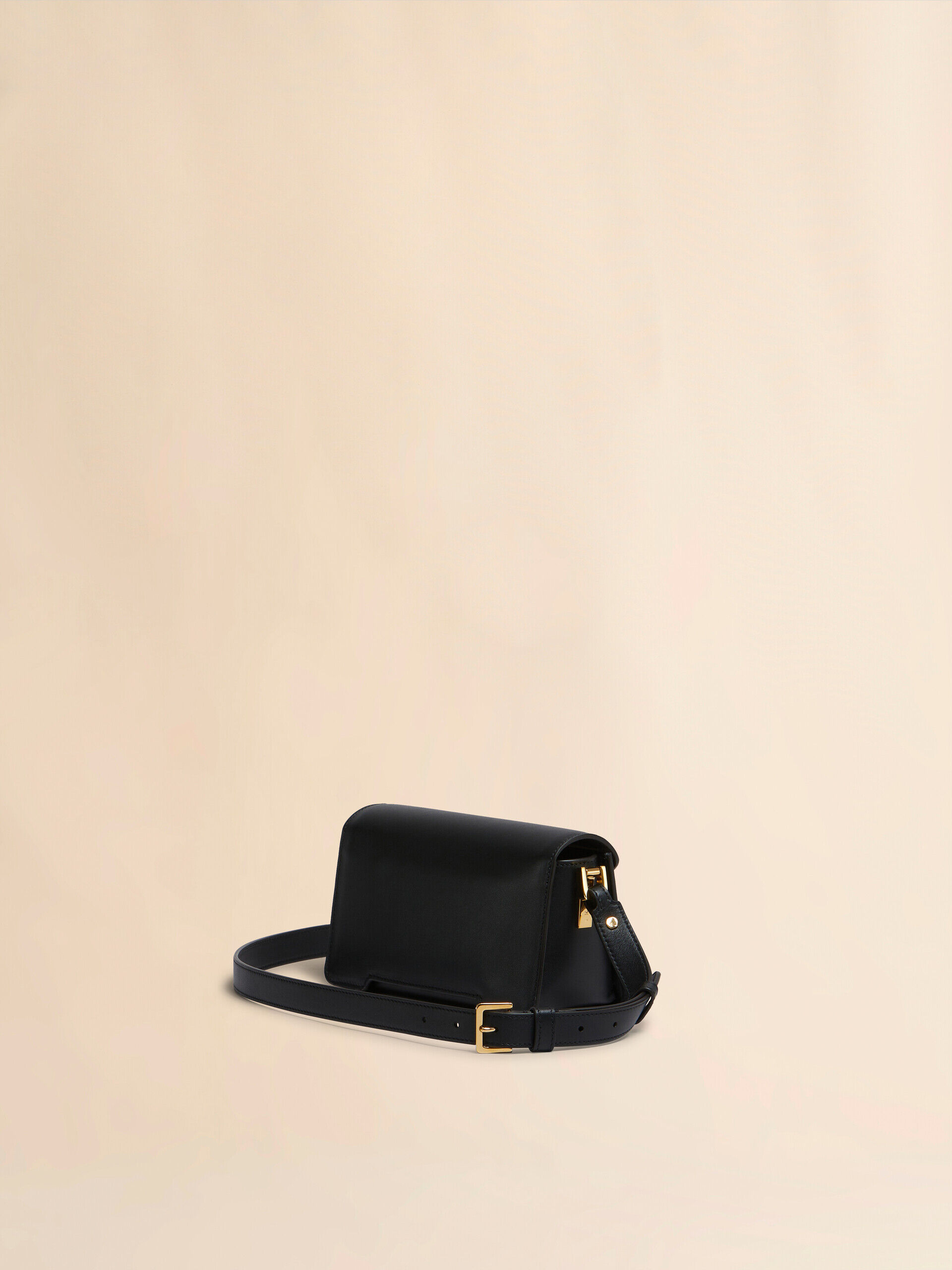 ブラック レザー製 Trunkaroo ミニショルダーバッグ | Marni
