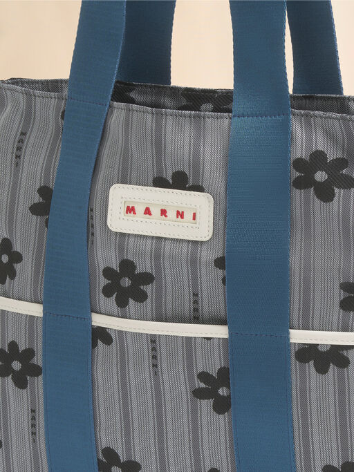 Grey cotton tote bag - Shopping Bags