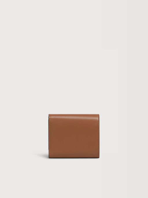 Brown leather Envelope trifold wallet - Wallets