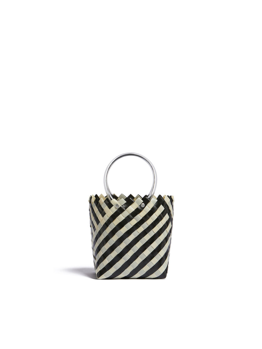イエロー ターコイズ ウーブン素材製 MARNI MARKET TAHAバッグ - ショッピングバッグ - Image 3