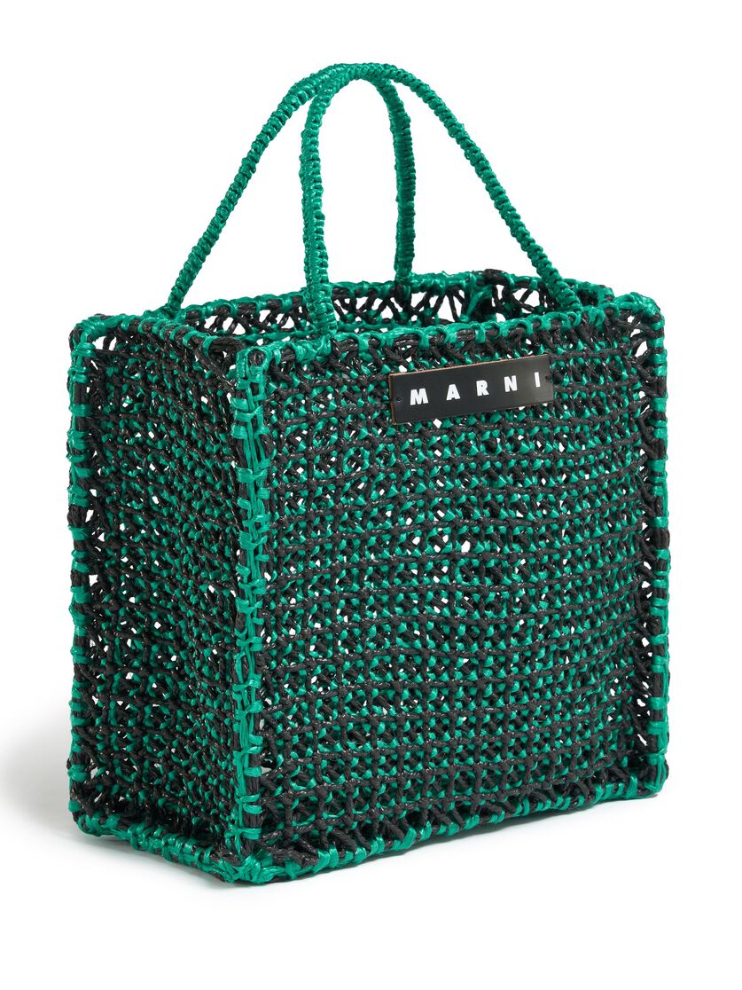 レッド イエロー グリーン MARNI MARKET ミニJURTA クロシェバッグ - ショッピングバッグ - Image 4