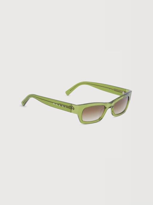 Clear green Haicli sunglasses - Optical
