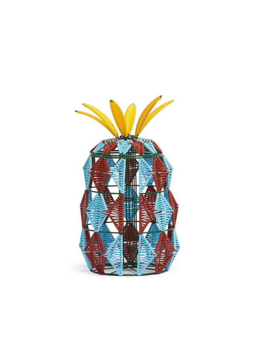 ブルー Marni Market Pineapple キッチンロールホルダー - ファッション小物 - Image 3