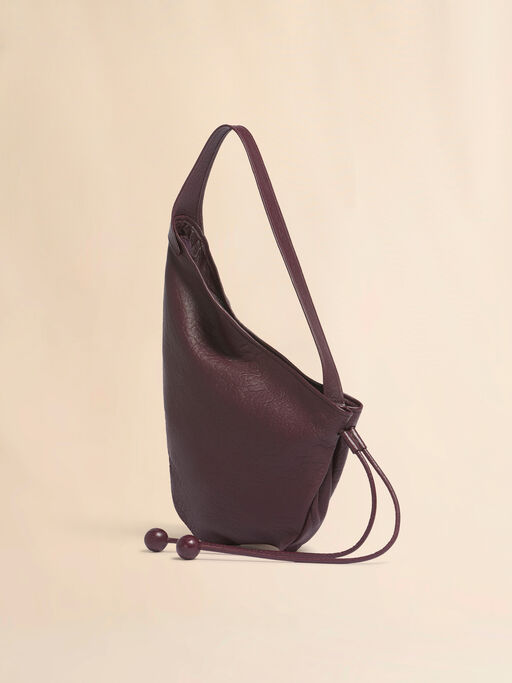 Small red nappa Hobo bag - Shoulder Bags