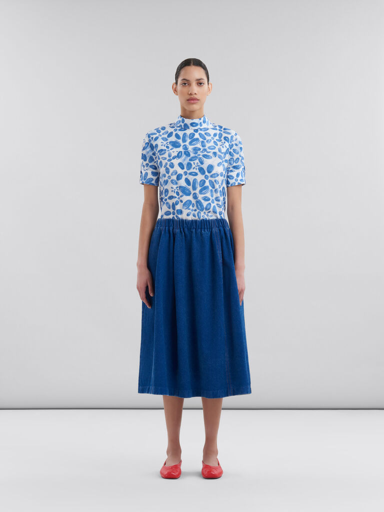 Marni Polyamide Midi Skirt Women