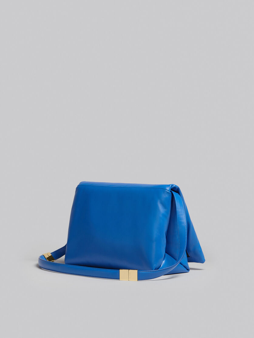 Large blue calfskin Prisma bag - Shoulder Bags - Image 3