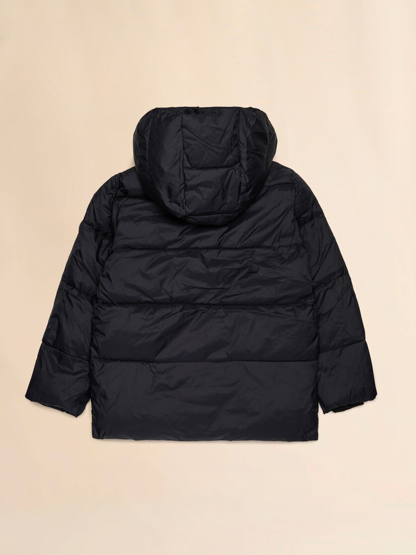 Hooded hooded jacket with logo - Jackets - Image 2
