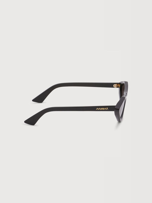 Black acetate Tikbarri sunglasses - Optical