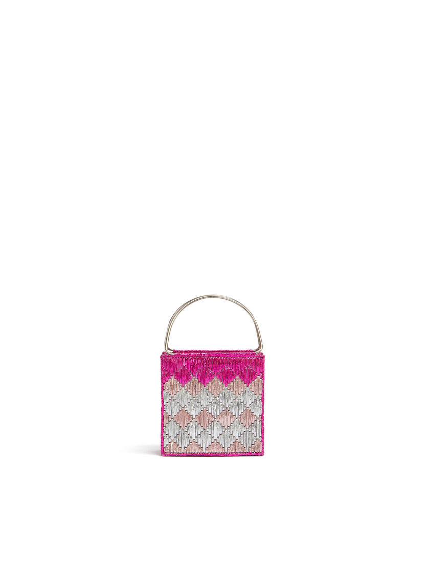 メタリック ブルー ロンバス MARNI MARKET ミニバッグ - ショッピングバッグ - Image 3