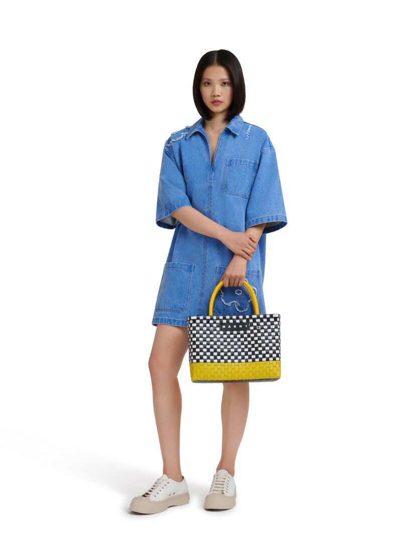 ローシェンナMARNI MARKET TAXI BASKET MEDIUM - ショッピングバッグ - Image 2