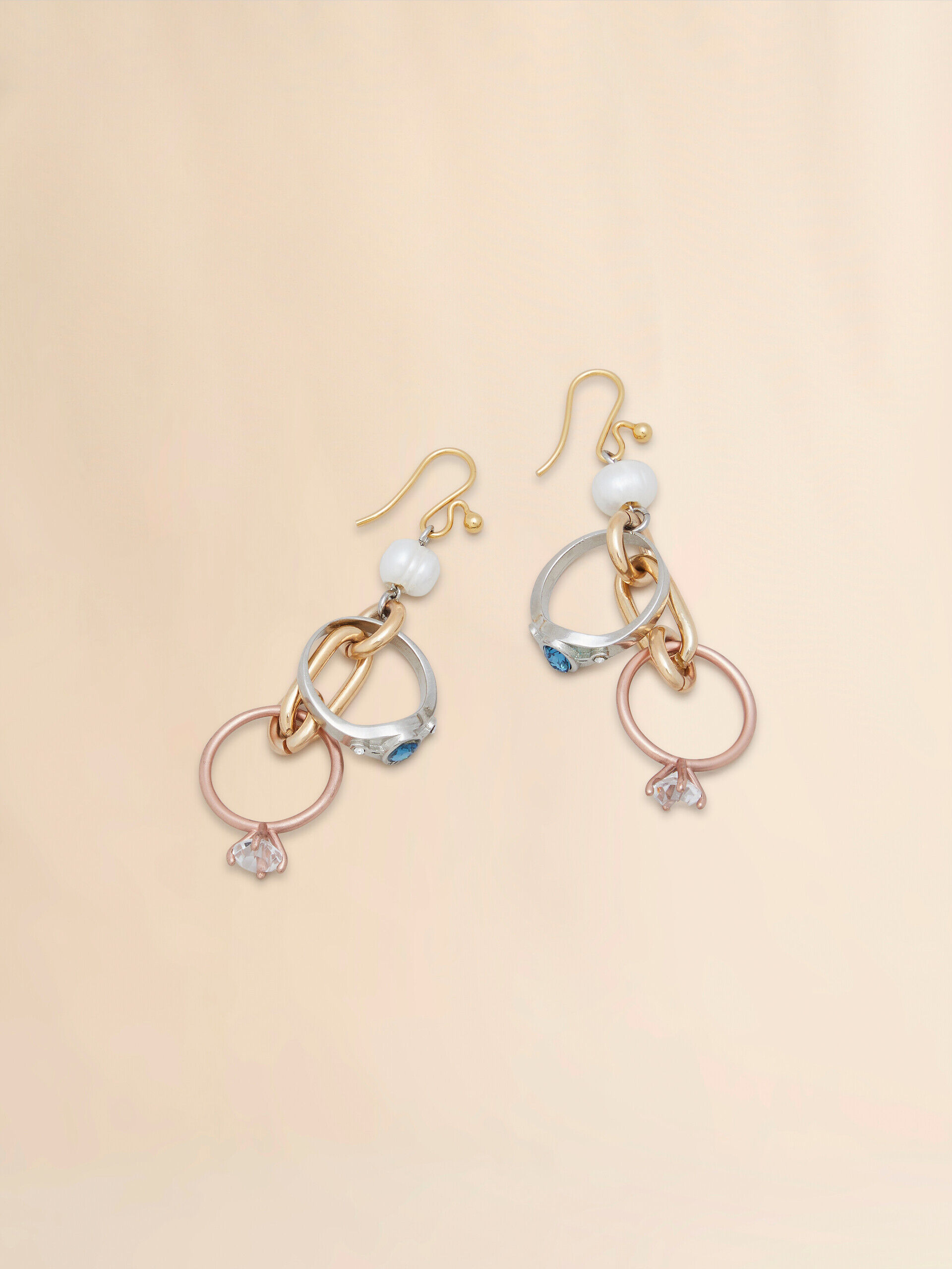 【関税&送料込】Marni Bow Drop Earrings MARNI x H&M long drop earrings clip-on | eBay