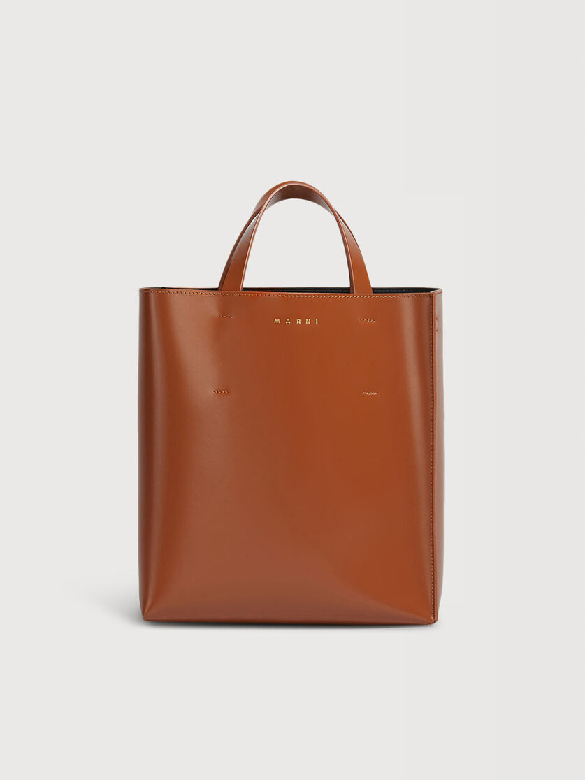 Museo small Bag in brown leather, Image 1