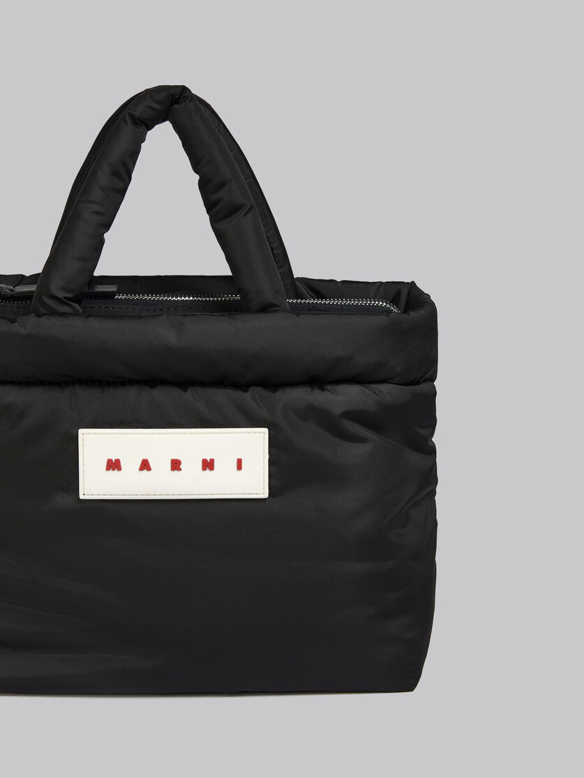 Black Puff mini tote bag - Handbag - Image 5