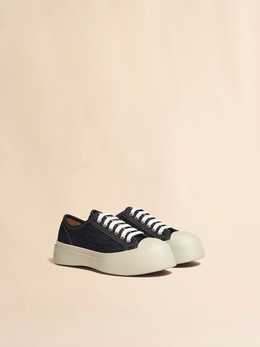 Blue denim Pablo lace-up sneaker - Sneakers - Image 2