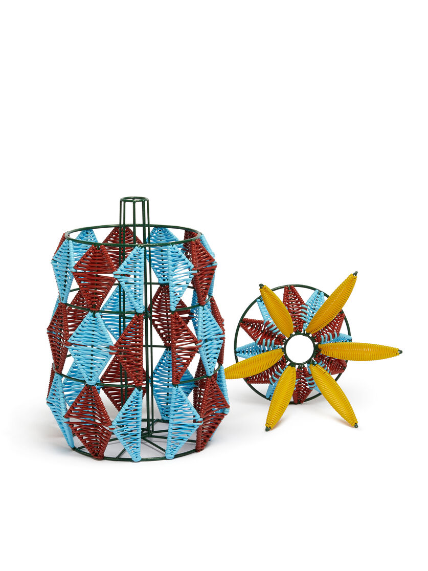 ブルー Marni Market Pineapple キッチンロールホルダー - ファッション小物 - Image 4