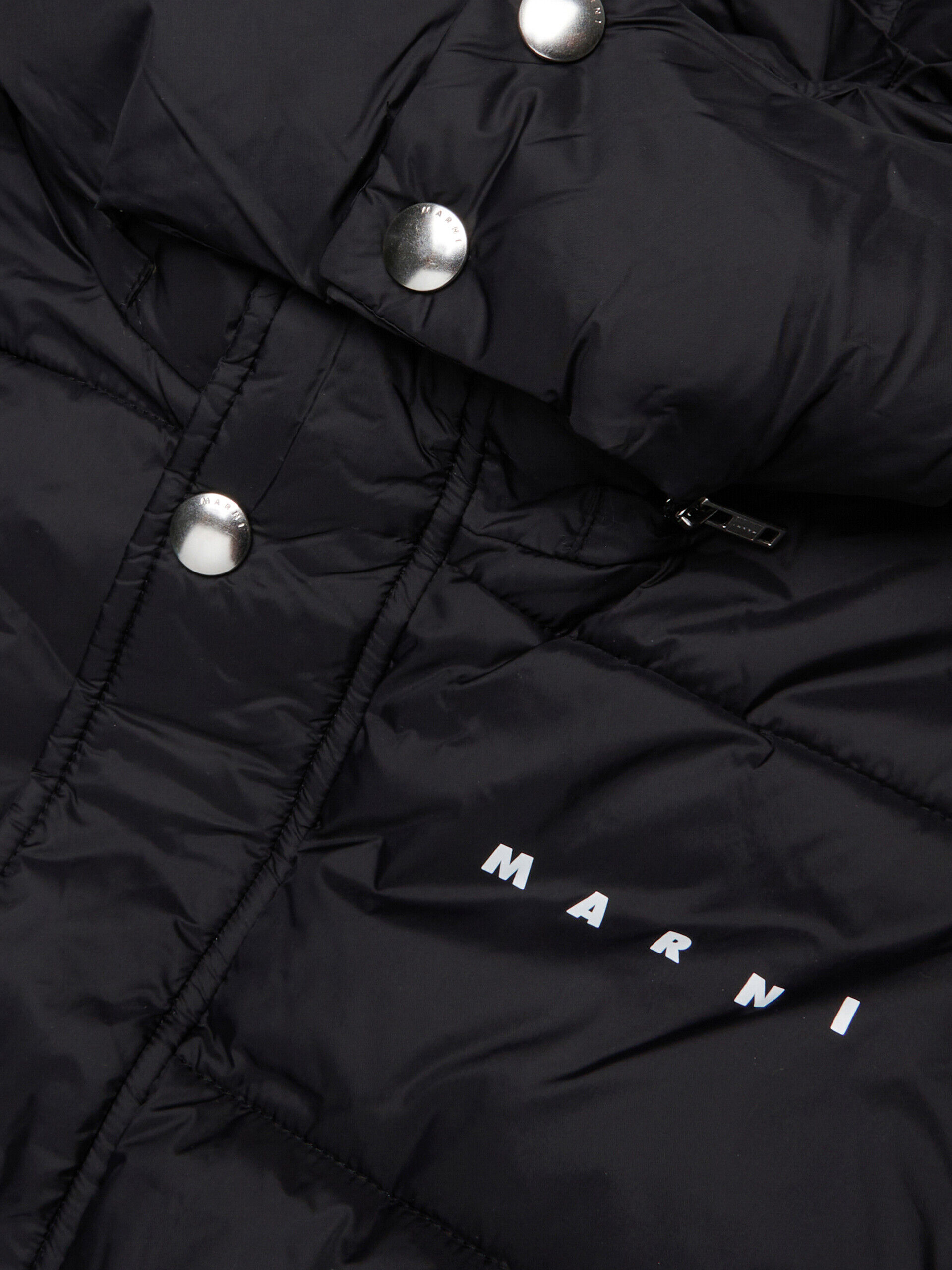 Hooded hooded jacket with logo | Marni