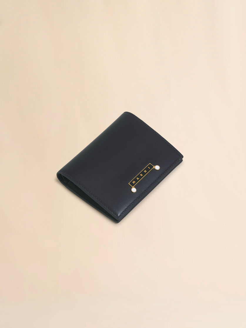 Brown leather Envelope bifold wallet - Wallets - Image 5
