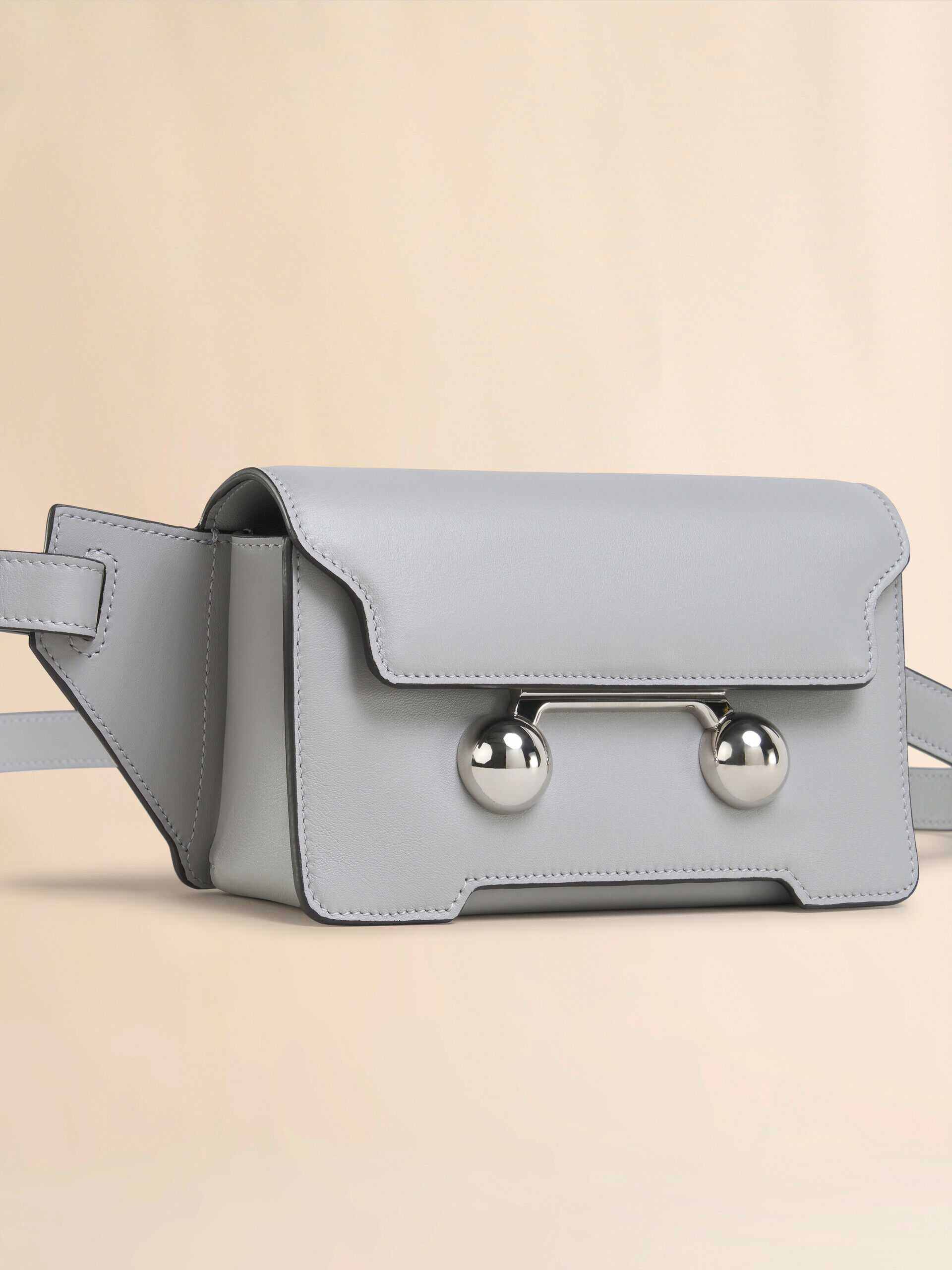 グレー レザー製 Trunkaroo クロスボディバッグ | Marni