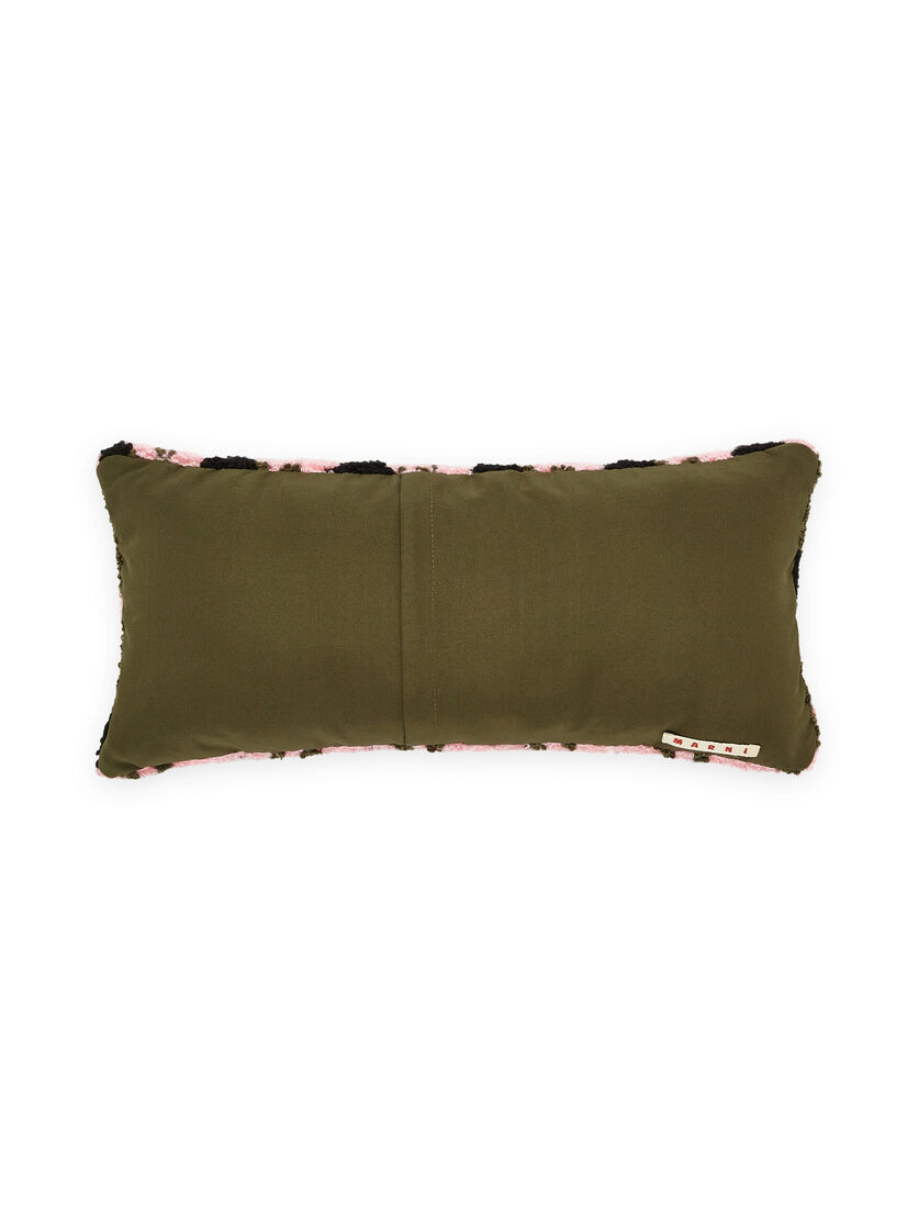 Multicolor green fabric MARNI MARKET pillow - Furniture - Image 2