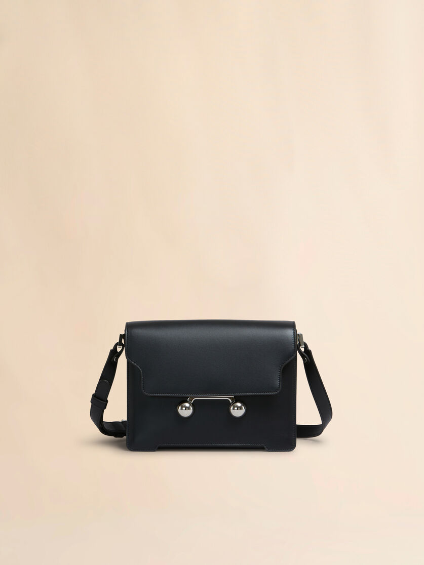 ブラック レザー製 Trunkaroo ミディアムショルダーバッグ | Marni