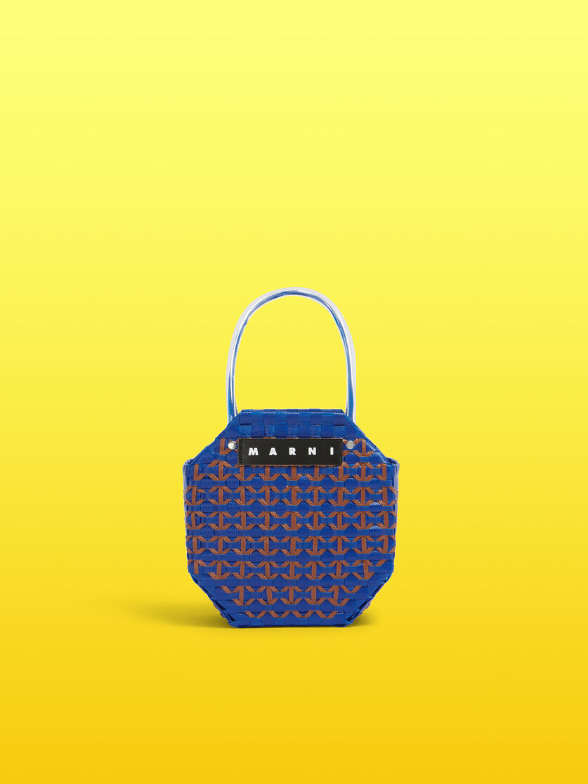 ライトブルー MARNI MARKET オクタゴナルバスケットバッグ - ショッピングバッグ - Image 1