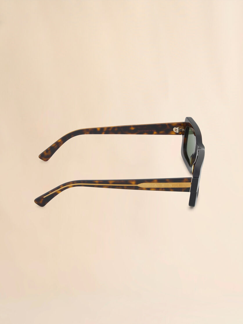 Black acetate LAKE VOSTOK sunglasses - Optical - Image 3