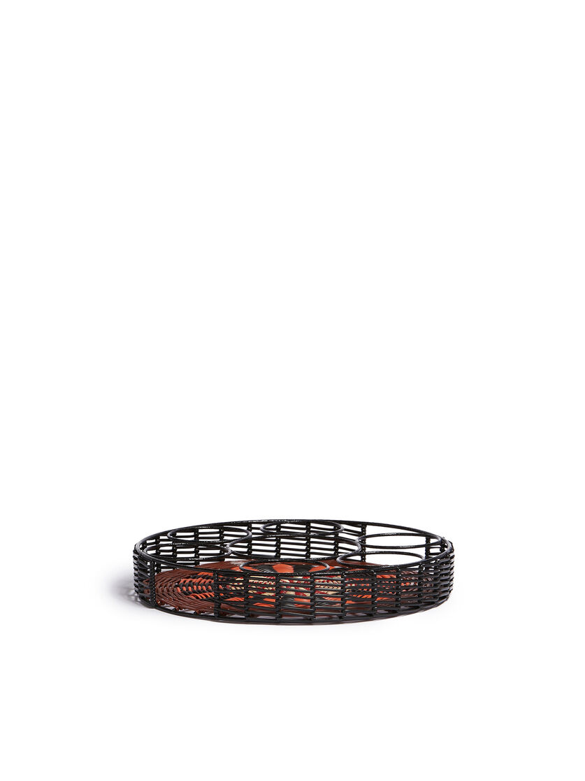 Red MARNI MARKET woven cable drinks tray - Accessories - Image 2