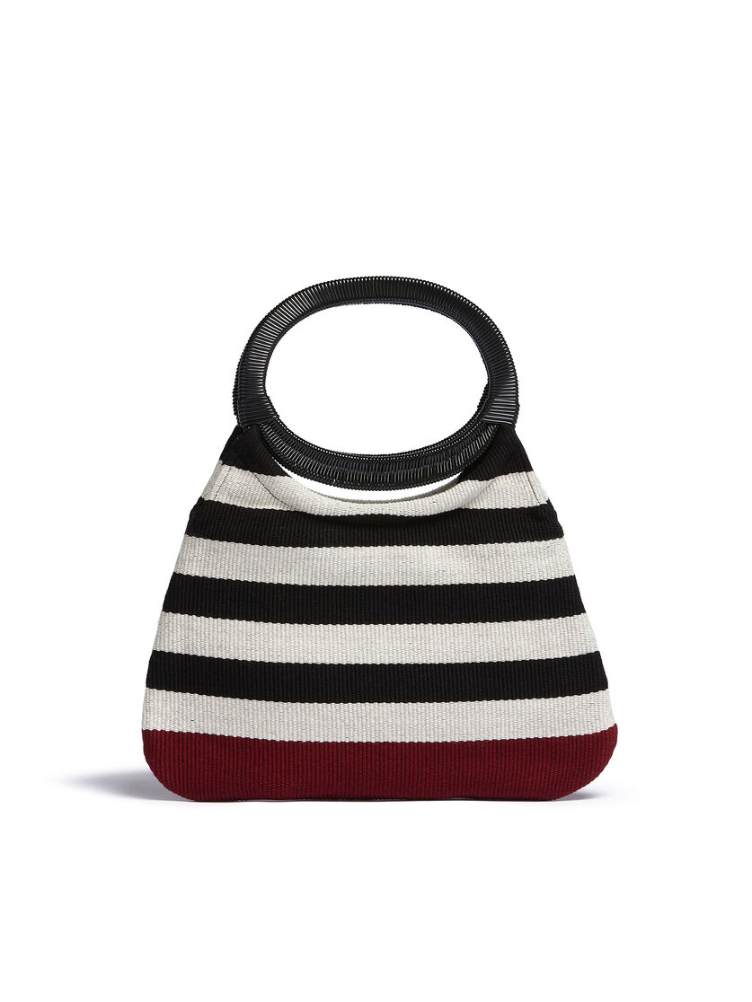 ブラックチェリー MARNI MARKET BOAT BAG | Marni
