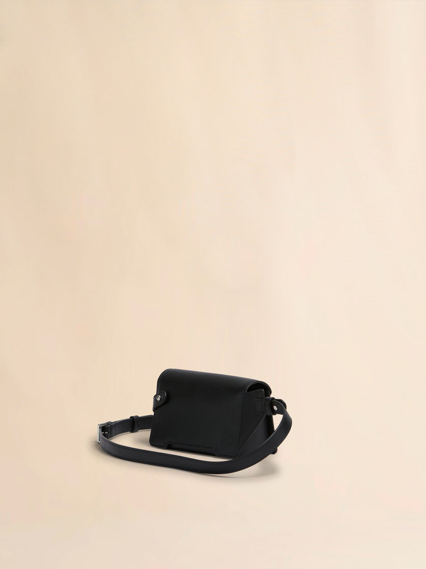 Borsa a tracolla Trunkaroo in pelle blu scuro - Marsupi - Image 2