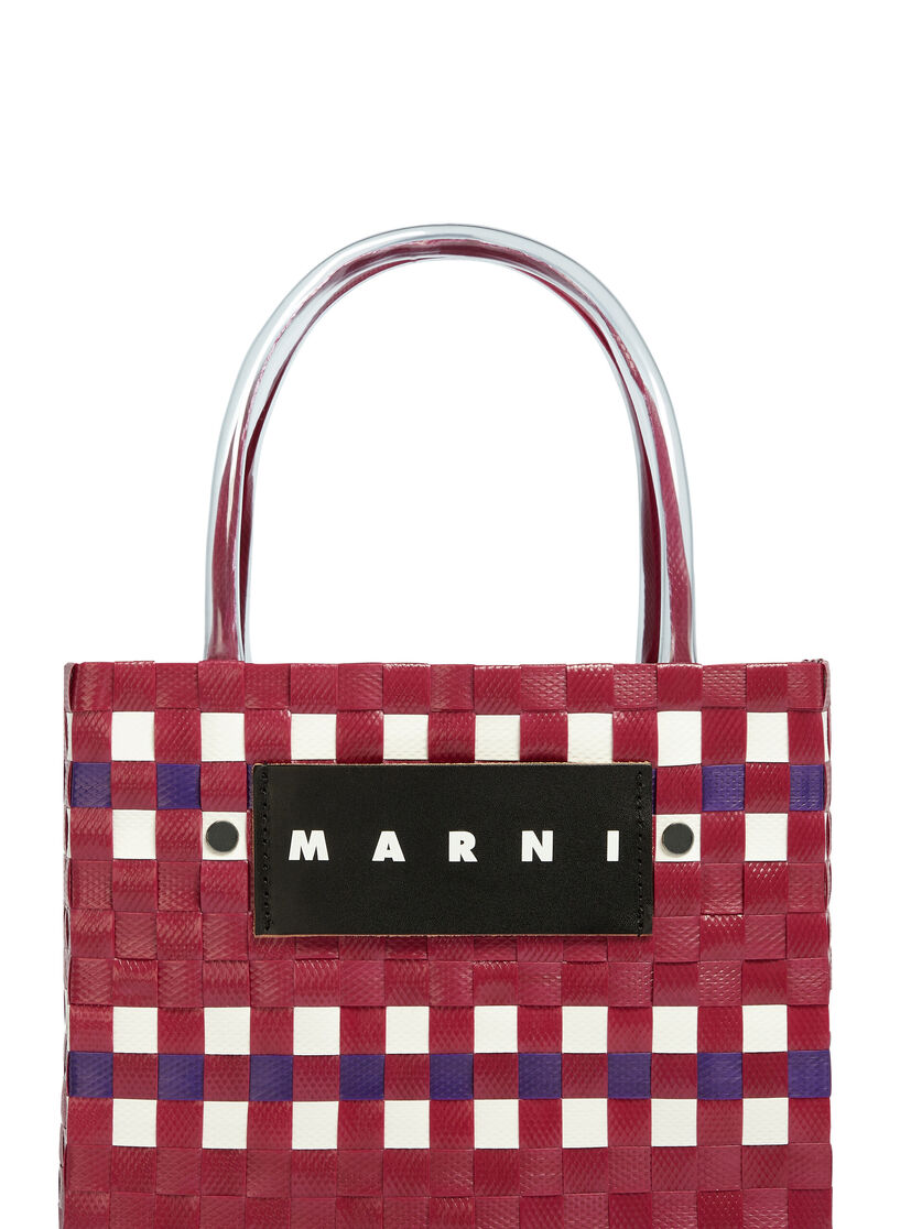 Multicolour MARNI MARKET MINI BASKET bag - Bags - Image 4