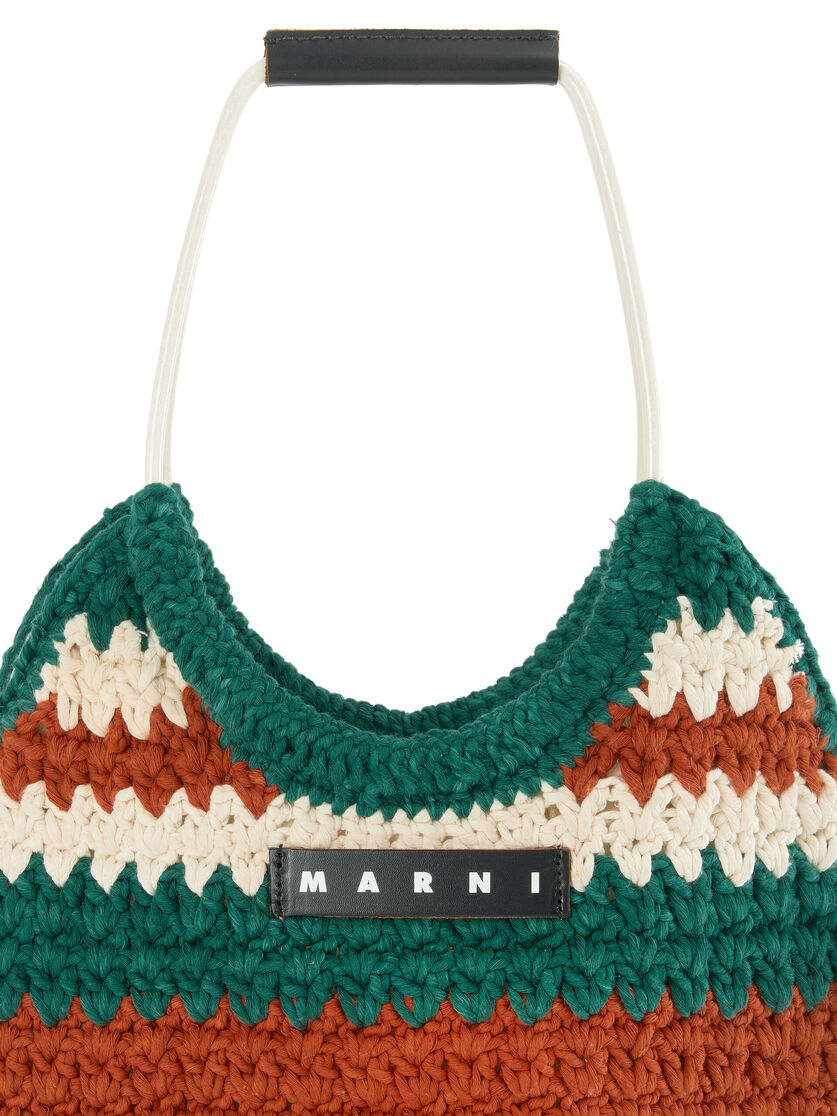 ゴールドブラウン コットンクロシェ製 MARNI MARKET ハンドバッグ - ショッピングバッグ - Image 4