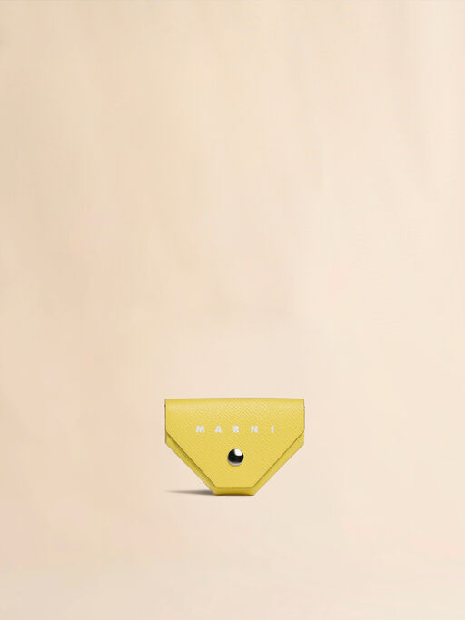 イエロー コインケース - 財布