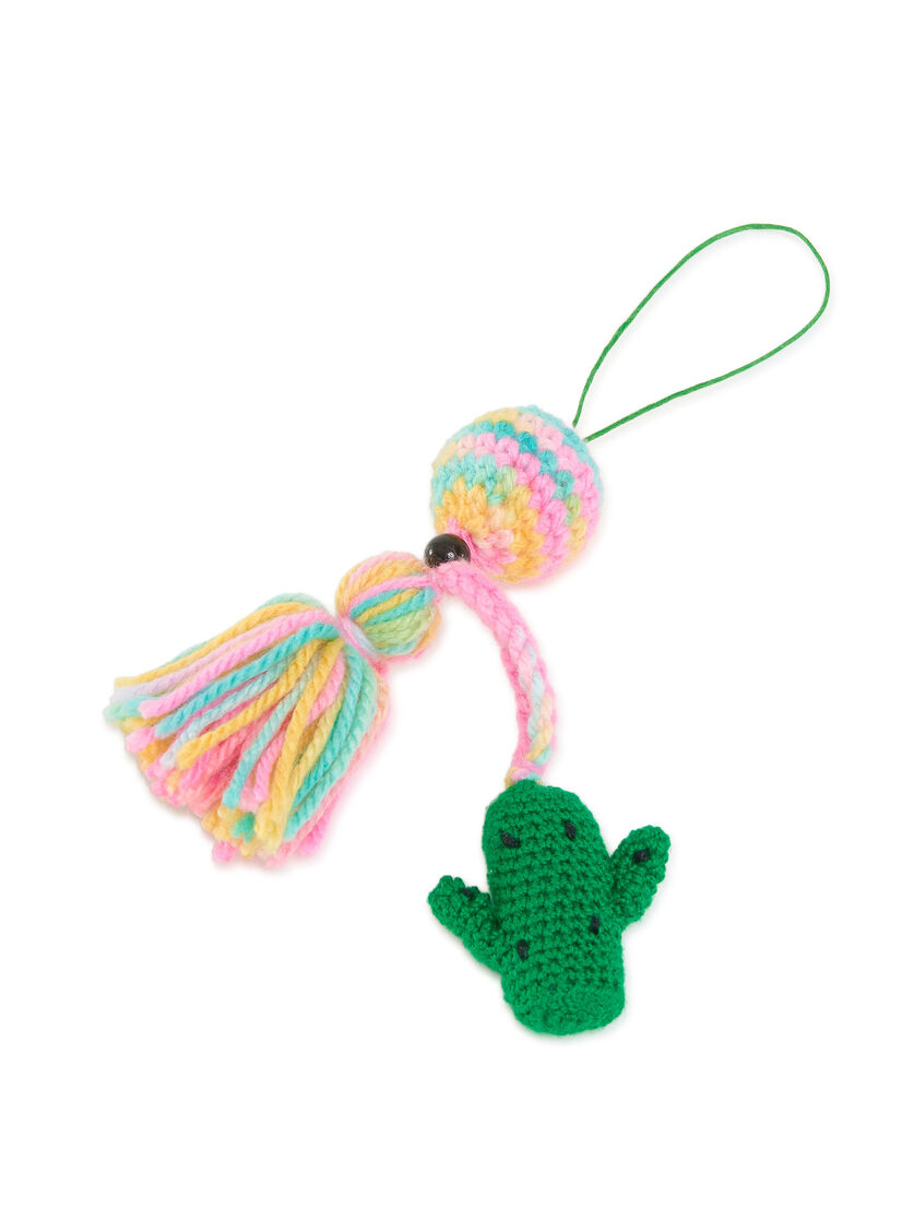 Ciondolo "Cactus" Marni Market In Crochet - Accessori - Image 3