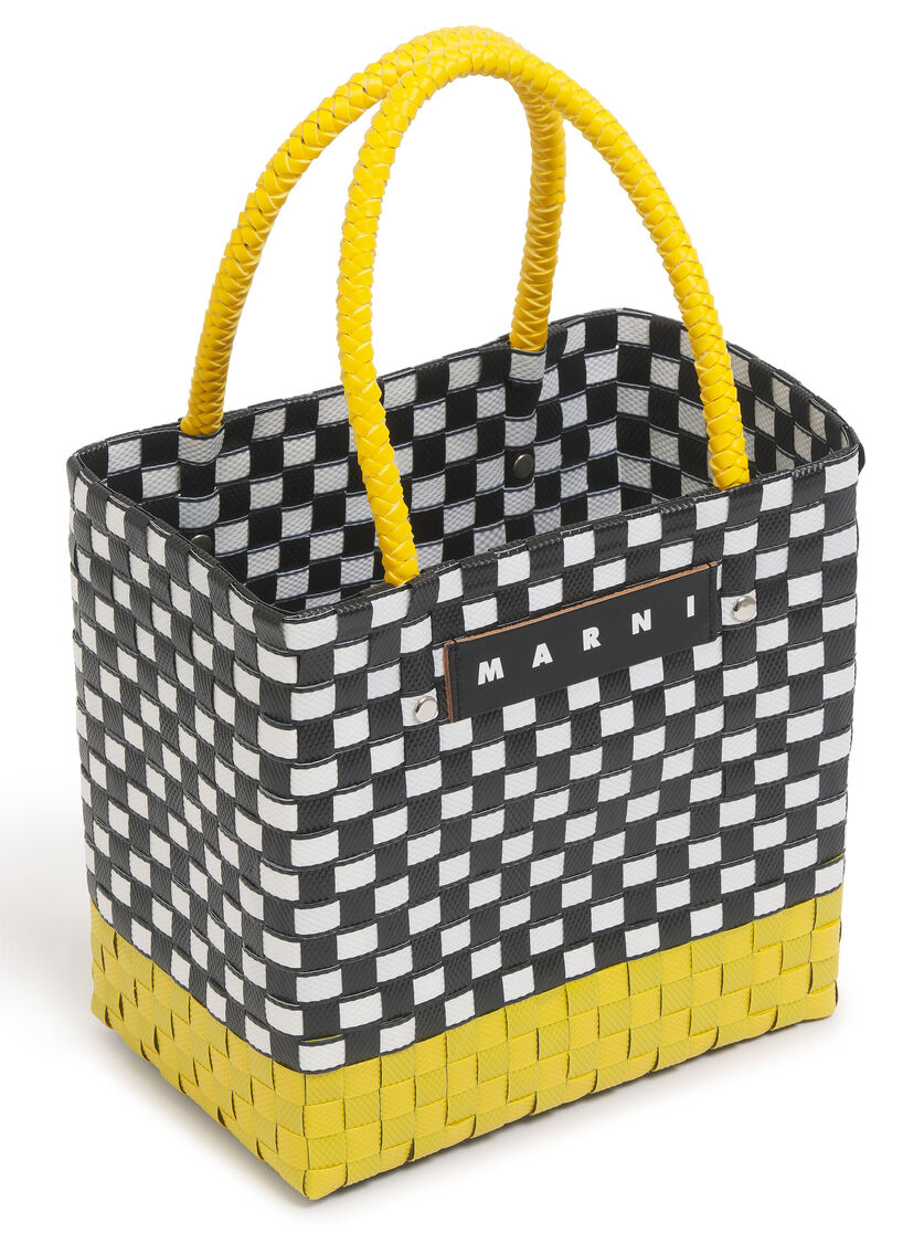 ローシェンナ MARNI MARKET TAXI BASKET MINI - ショッピングバッグ - Image 4