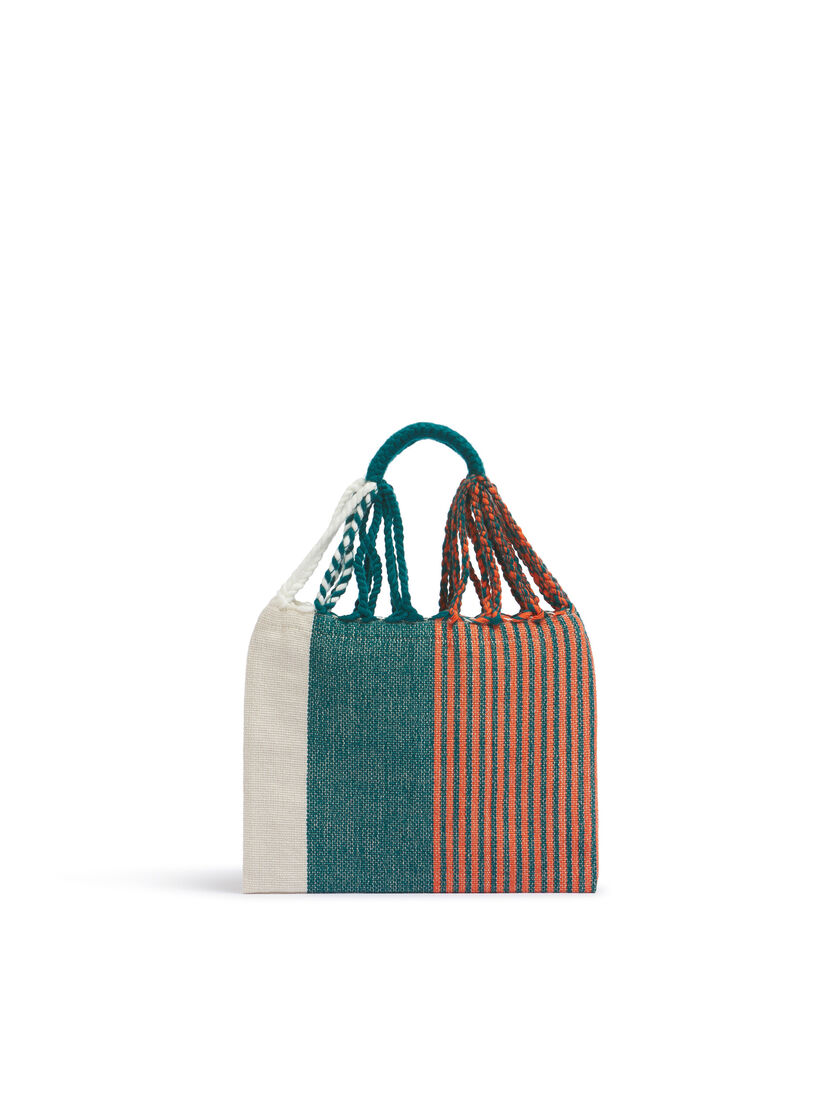 ライトブルー マルチカラー MARNI MARKET HAMMOCK クロシェ バッグ - ショッピングバッグ - Image 3