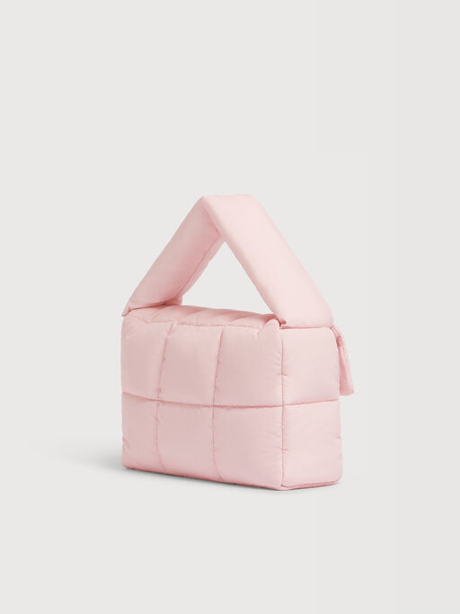 ピンク Puff ショルダーバッグ - ショルダーバッグ