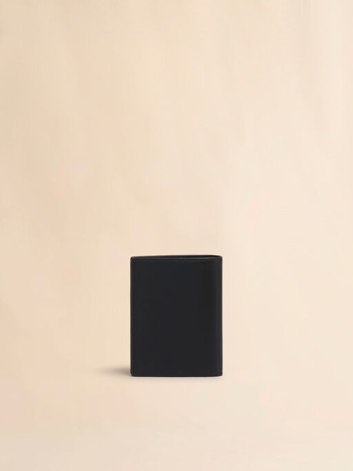 Black leather Envelope bifold wallet - Wallets