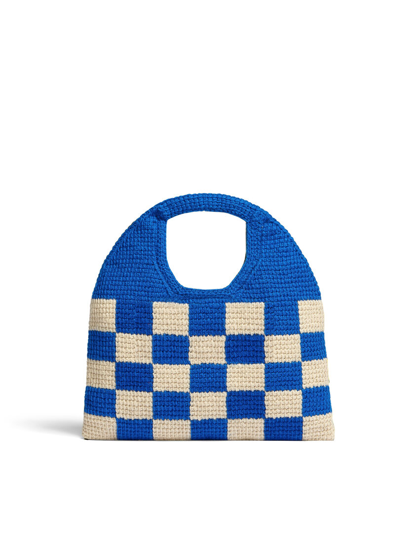 MARNI MARKET DOUBLE tech wool bag - Shopping Bags - Image 3
