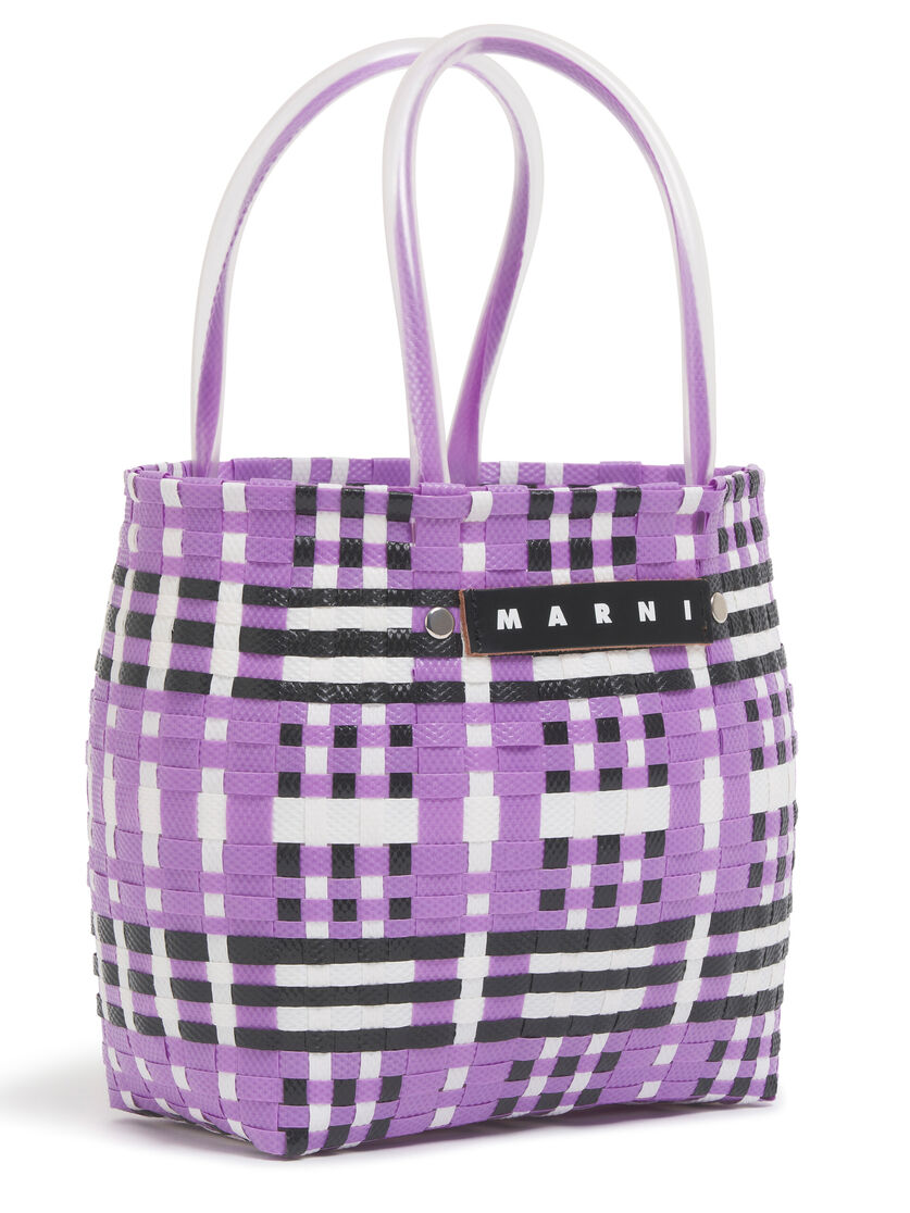 グリチーネ MARNI MARKET CHECK BASKET - ショッピングバッグ - Image 4