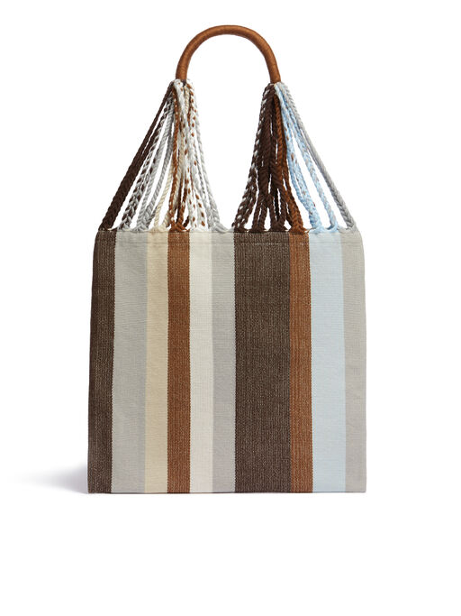 アイボリーブラウン(シガーブラウン) MARNI MARKET HAMMOCK BAG - ハンドバッグ