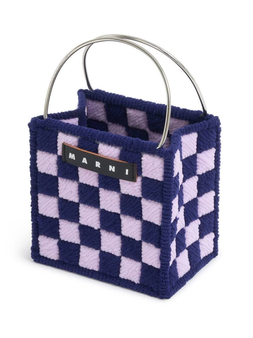 ブルー ブラウン MARNI MARKET チェッカーボード Otherバッグ - ショッピングバッグ - Image 4