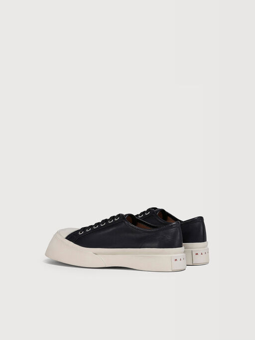 Sneakers Pablo aus schwarzem Nappaleder - Sneakers